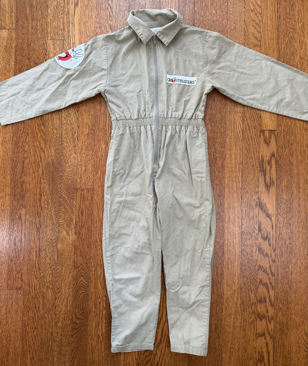 Ghostbusters Kids Jumpsuit Costume Size 7